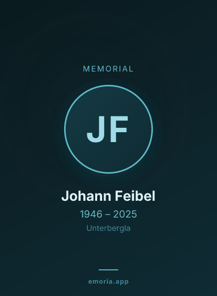 Memorial portrait of Johann Feibel