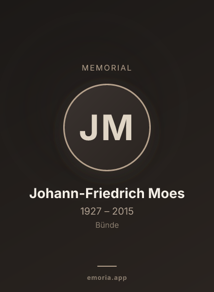 Memorial portrait of Johann-Friedrich Moes