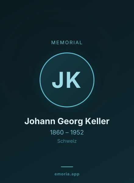 Memorial portrait of Johann Georg Keller