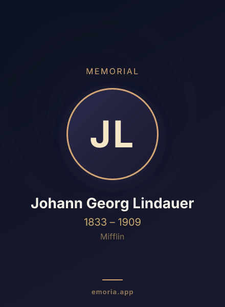 Memorial portrait of Johann Georg Lindauer