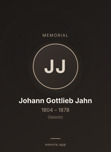 Memorial portrait of Johann Gottlieb Jahn
