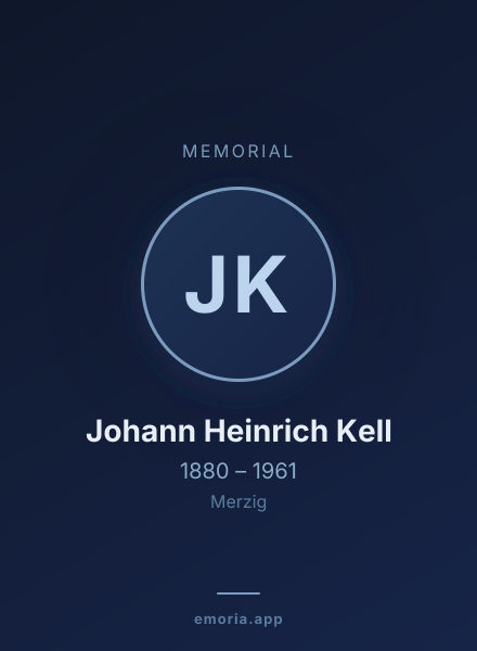Memorial portrait of Johann Heinrich Kell