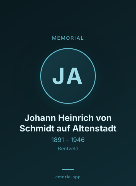 Memorial portrait of Johann Heinrich von Schmidt auf Altenstadt
