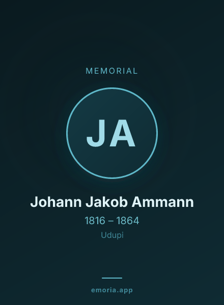 Memorial portrait of Johann Jakob Ammann