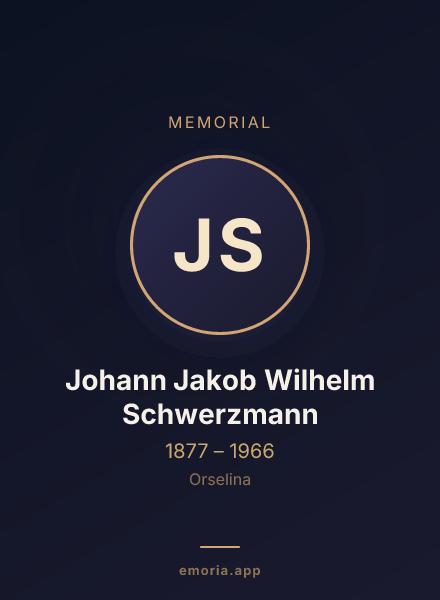 Memorial portrait of Johann Jakob Wilhelm Schwerzmann