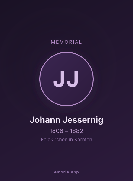 Memorial portrait of Johann Jessernig
