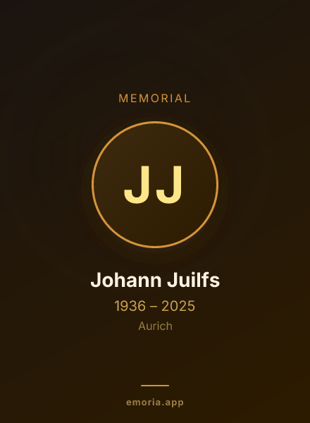 Memorial portrait of Johann Juilfs