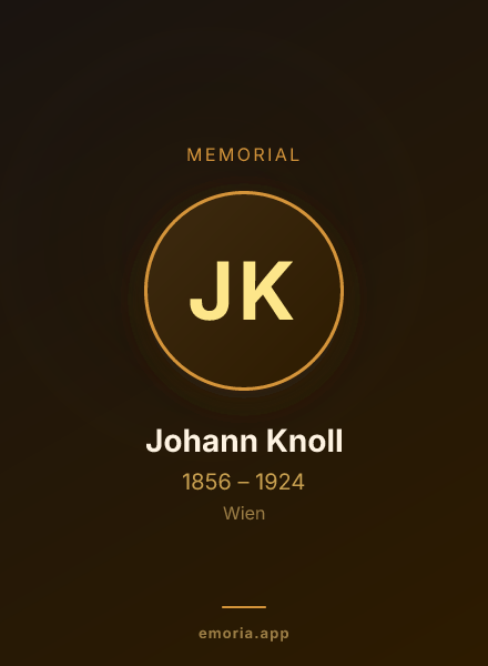 Memorial portrait of Johann Knoll