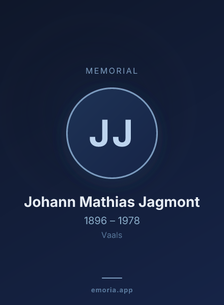 Memorial portrait of Johann Mathias Jagmont
