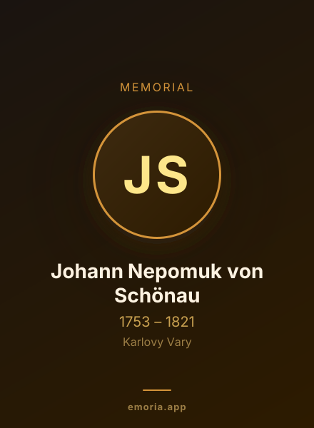 Memorial portrait of Johann Nepomuk von Schönau
