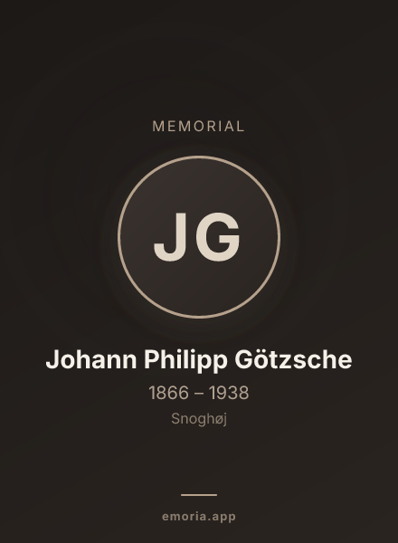 Memorial portrait of Johann Philipp Götzsche