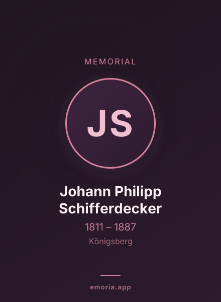 Memorial portrait of Johann Philipp Schifferdecker