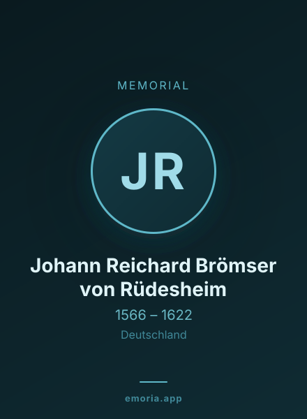 Memorial portrait of Johann Reichard Brömser von Rüdesheim