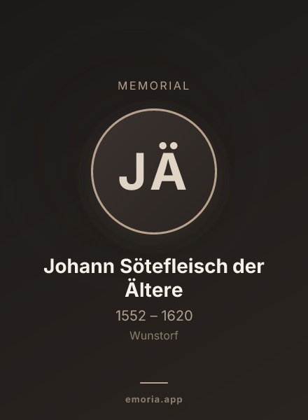 Memorial portrait of Johann Sötefleisch der Ältere