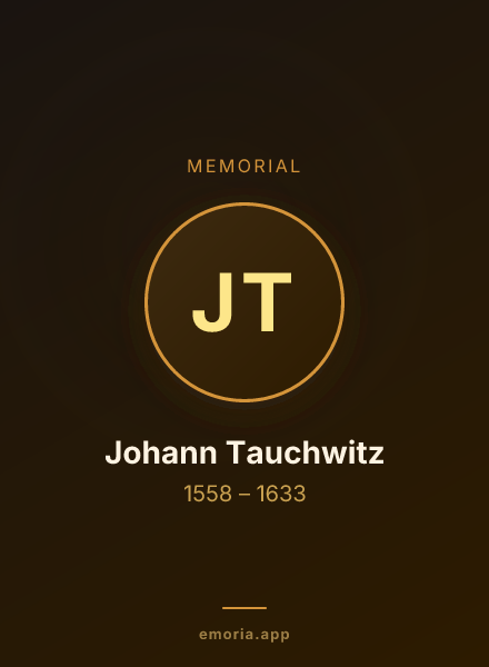 Memorial portrait of Johann Tauchwitz