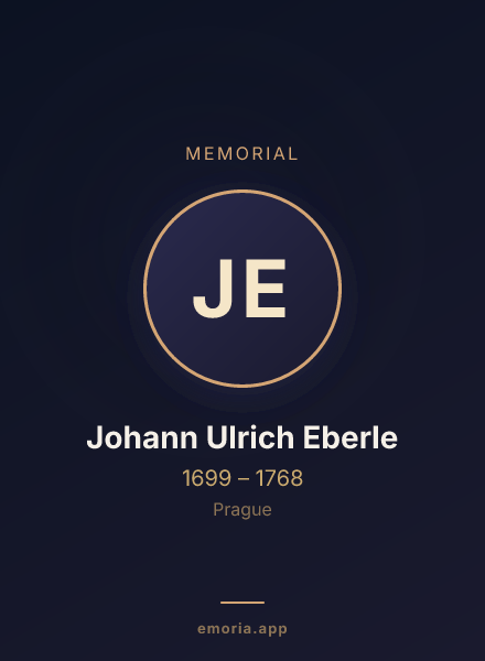 Memorial portrait of Johann Ulrich Eberle