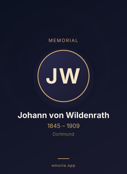 Memorial portrait of Johann von Wildenrath