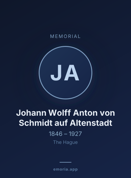 Memorial portrait of Johann Wolff Anton von Schmidt auf Altenstadt