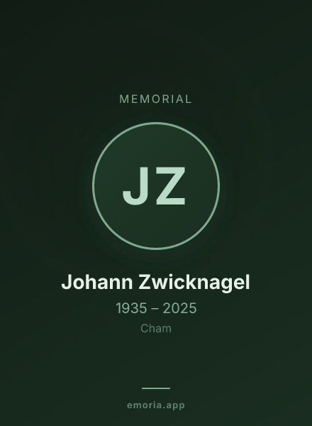 Memorial portrait of Johann Zwicknagel