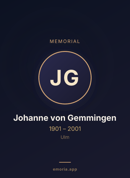 Memorial portrait of Johanne von Gemmingen