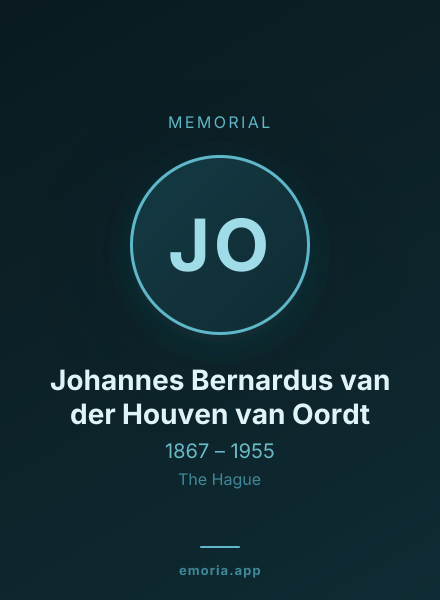 Memorial portrait of Johannes Bernardus van der Houven van Oordt