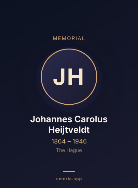 Memorial portrait of Johannes Carolus Heijtveldt