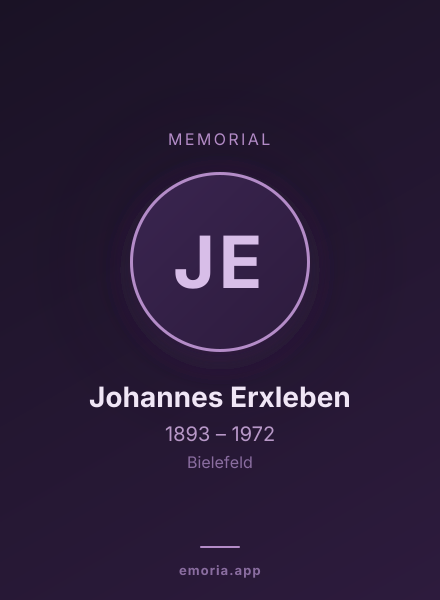 Memorial portrait of Johannes Erxleben