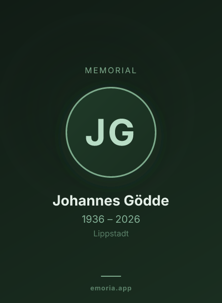 Memorial portrait of Johannes Gödde