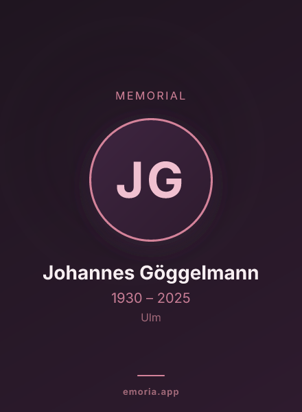 Memorial portrait of Johannes Göggelmann