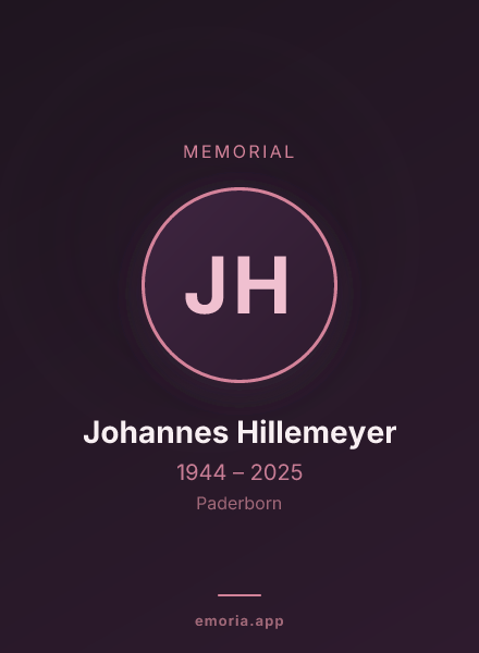 Memorial portrait of Johannes Hillemeyer