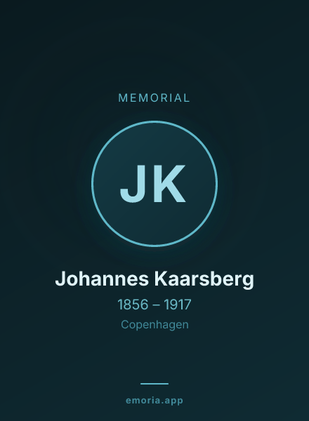 Memorial portrait of Johannes Kaarsberg