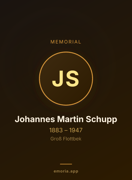 Memorial portrait of Johannes Martin Schupp