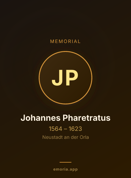 Memorial portrait of Johannes Pharetratus