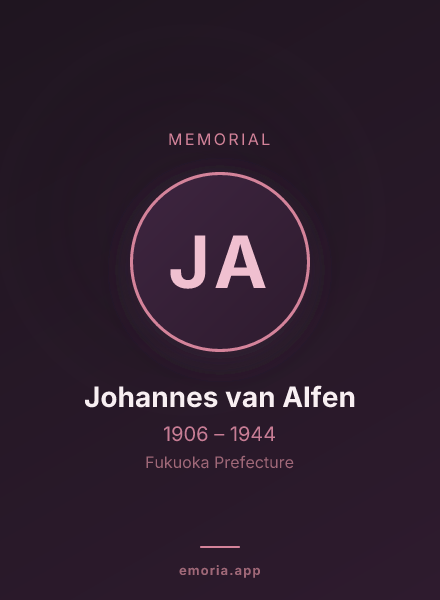 Memorial portrait of Johannes van Alfen
