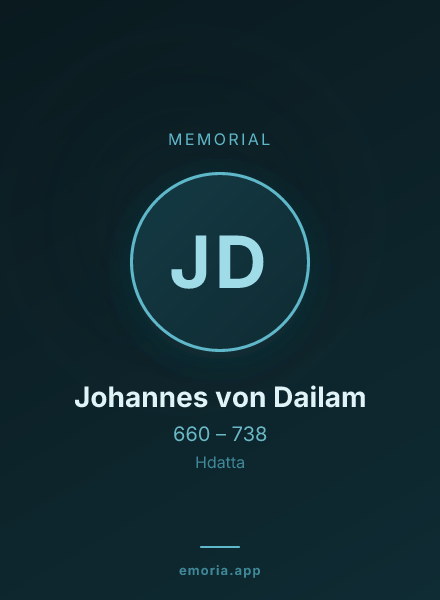 Memorial portrait of Johannes von Dailam
