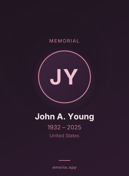 Memorial portrait of John A. Young