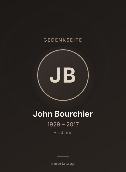 Gedenkportrait von John Bourchier