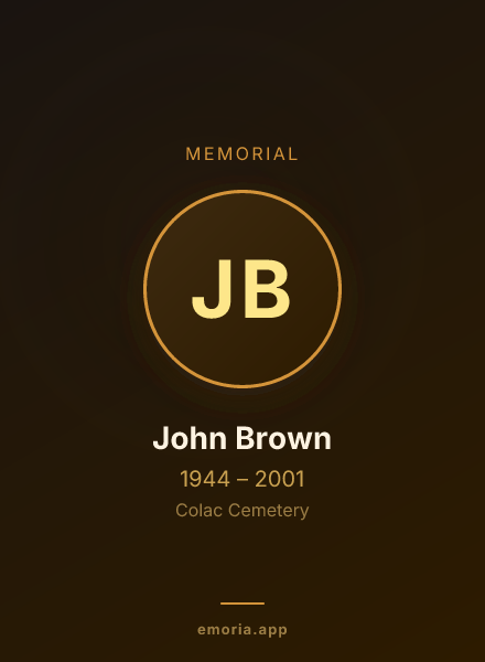 Memorial portrait of John Brown