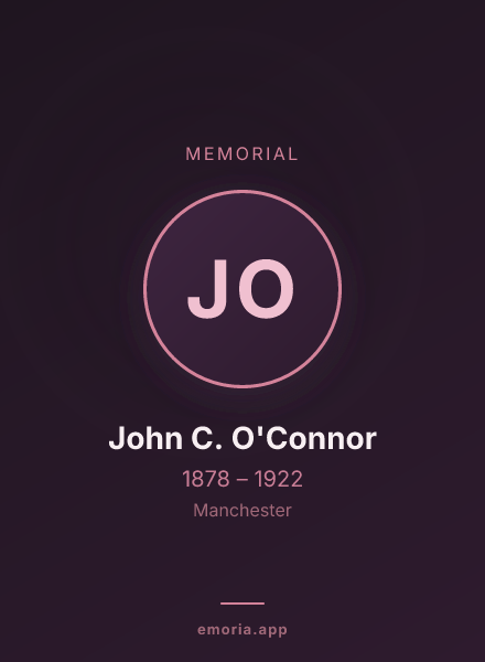 Memorial portrait of John C. O'Connor