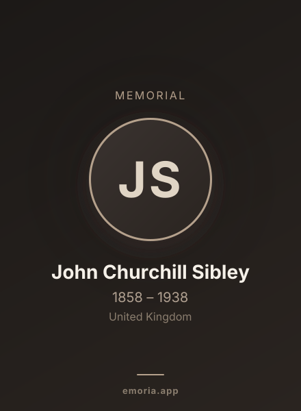 Memorial portrait of John Churchill Sibley