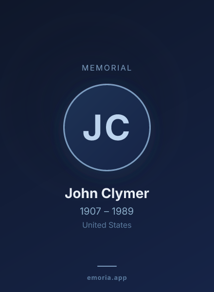 Memorial portrait of John Clymer