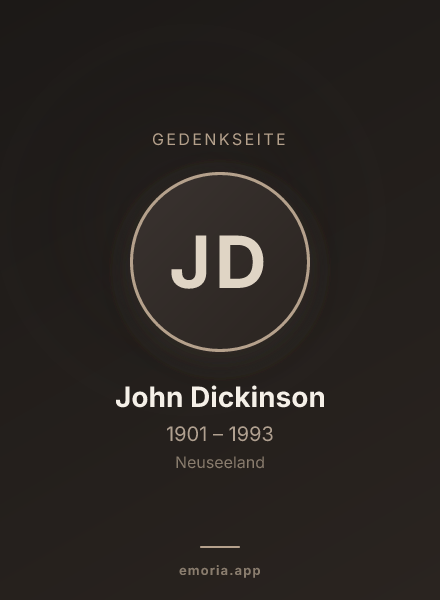 Gedenkportrait von John Dickinson