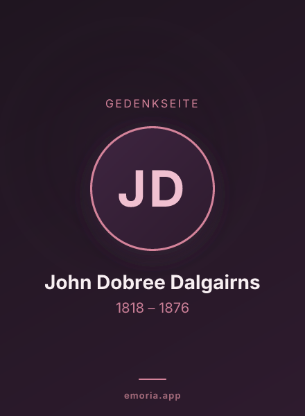 Gedenkportrait von John Dobree Dalgairns