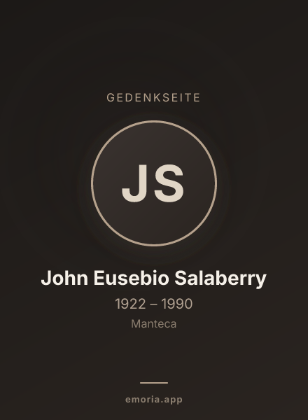 Gedenkportrait von John Eusebio Salaberry