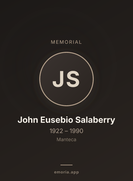 Memorial portrait of John Eusebio Salaberry