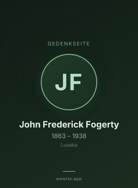 Gedenkportrait von John Frederick Fogerty