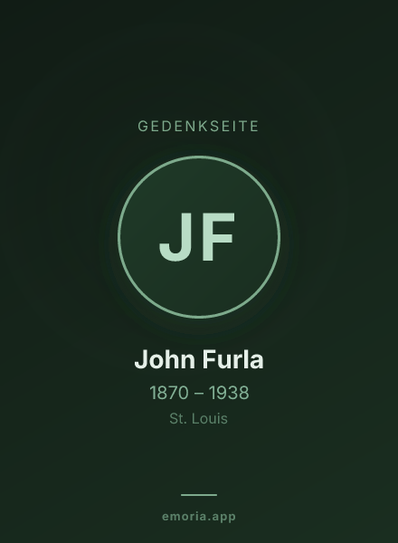 Gedenkportrait von John Furla