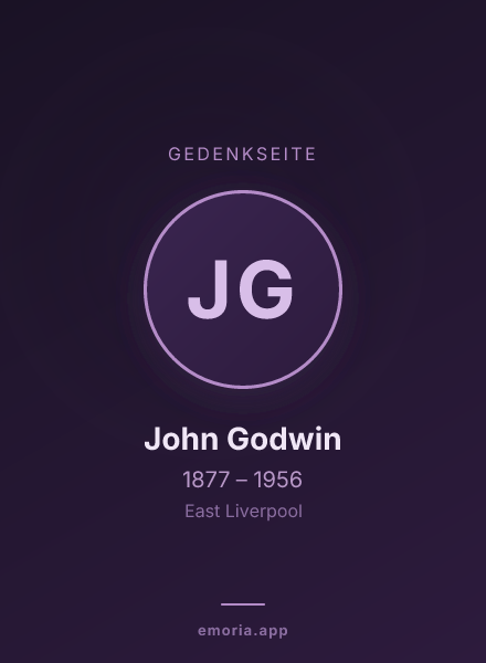 Gedenkportrait von John Godwin