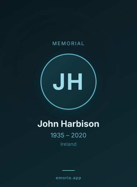 Memorial portrait of John Harbison