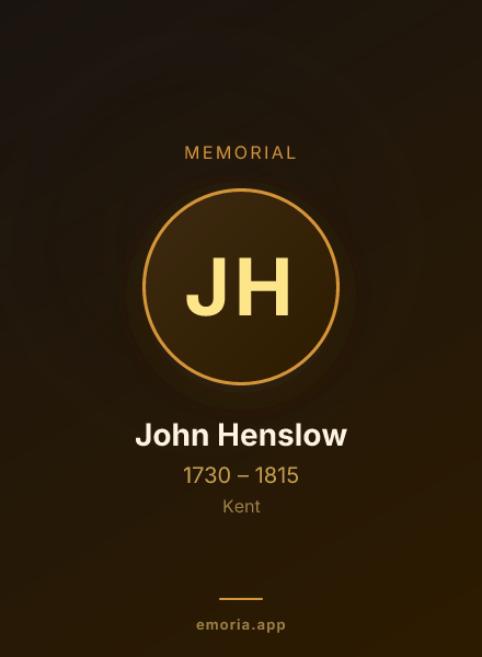 Memorial portrait of John Henslow